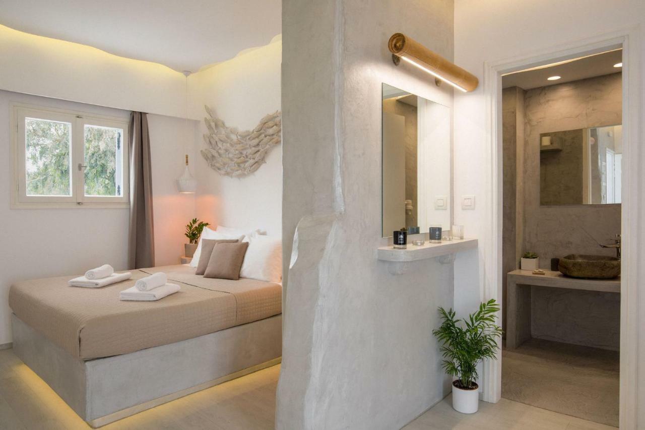 Light Blue Window Kamari Apartment ภายนอก รูปภาพ