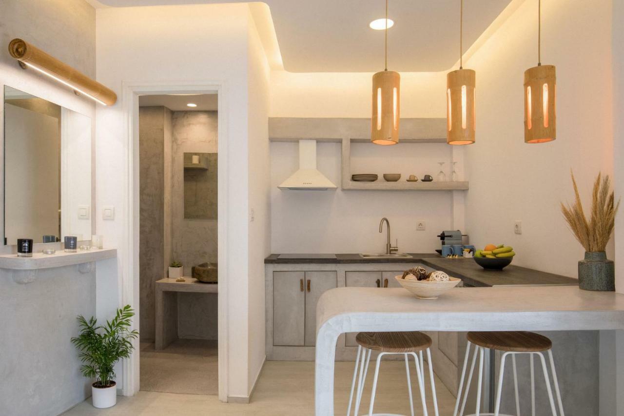 Light Blue Window Kamari Apartment ภายนอก รูปภาพ